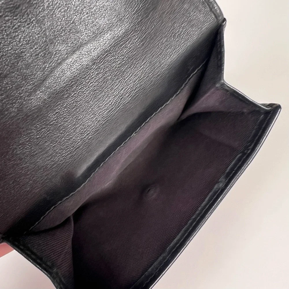 Bulgari Leather Wallet